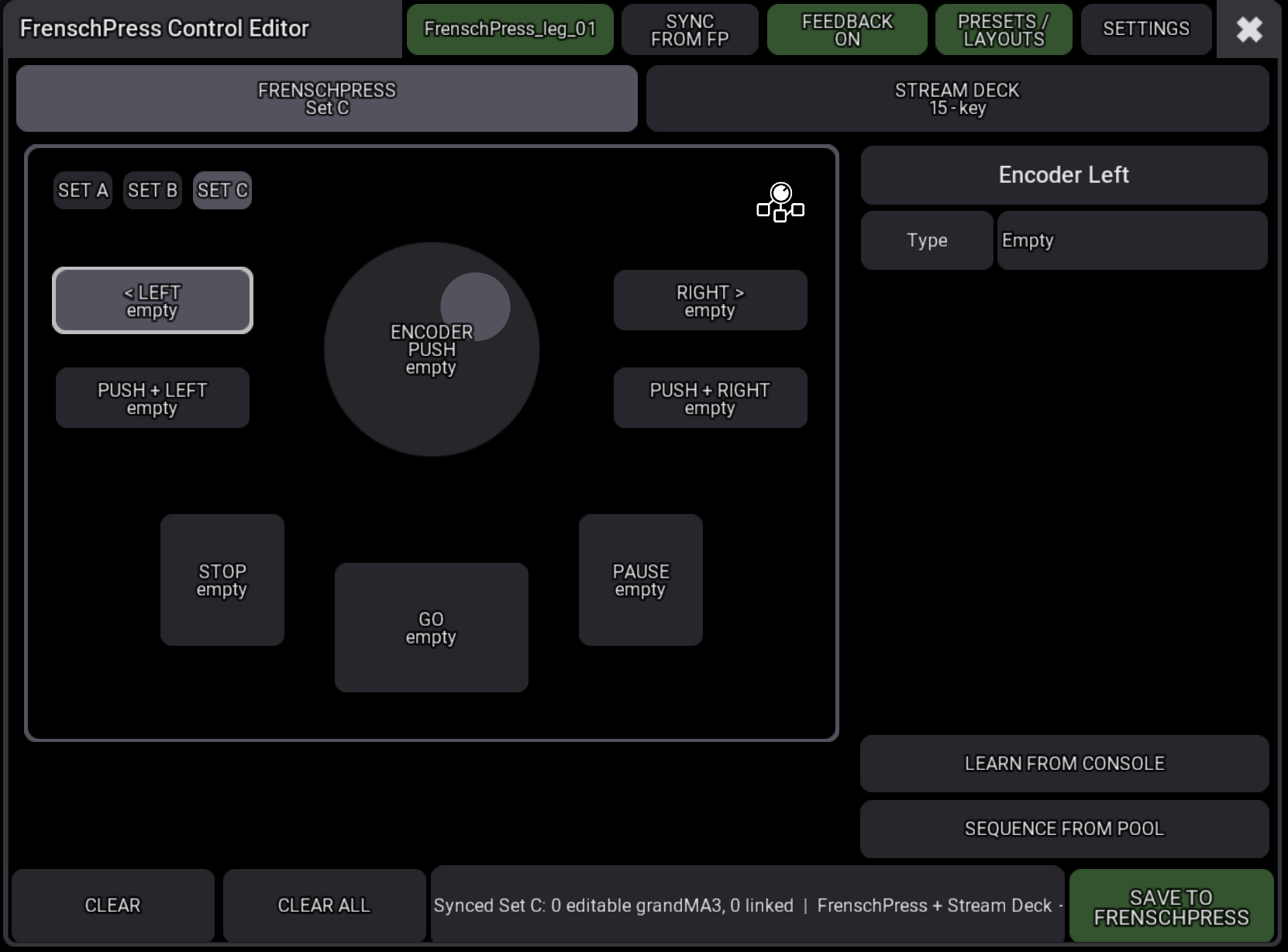 Editor — FrenschPress view